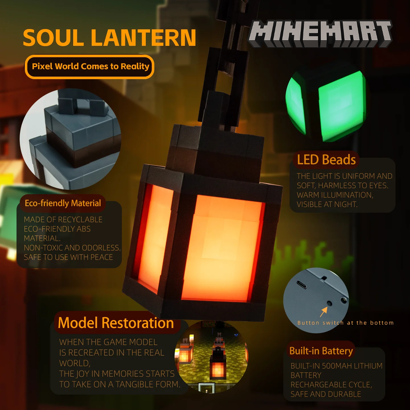 MineMart™ Minecraft Lantern