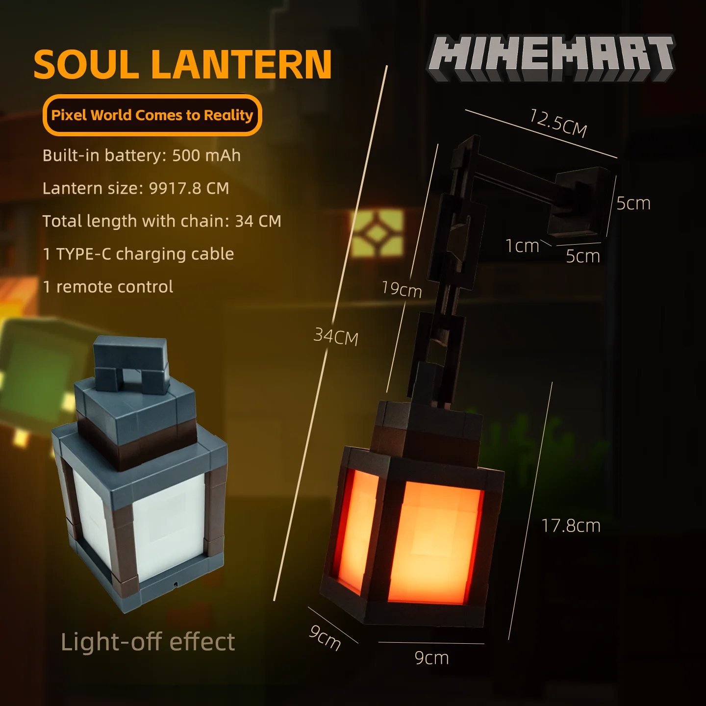 MineMart™ Minecraft Lantern